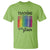 Funny Teacher T Shirt Teaching With Flair Colorful Pen Back To School - Wonder Print Shop