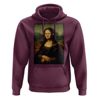 Funny Mona Lisa Bass Face Music Lovers DJs Hoodie