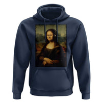 Funny Mona Lisa Bass Face Music Lovers DJs Hoodie