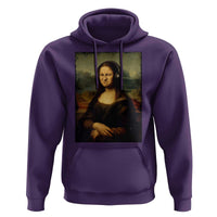 Funny Mona Lisa Bass Face Music Lovers DJs Hoodie