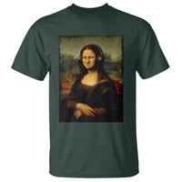 Funny Mona Lisa Bass Face Music Lovers DJs T Shirt