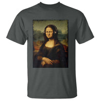 Funny Mona Lisa Bass Face Music Lovers DJs T Shirt