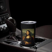 Funny Mona Lisa Bass Face Music Lovers DJs Tumbler Cup
