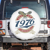 50th Birthday Beer Lover Vintage 1976 Limited Edition Spare Tire Cover Bald Eagle