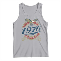 50th Birthday Beer Lover Vintage 1976 Limited Edition Tank Top Bald Eagle