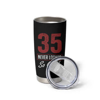 35 Never Looked So Good Funny 35th Birthday Tumbler Cup