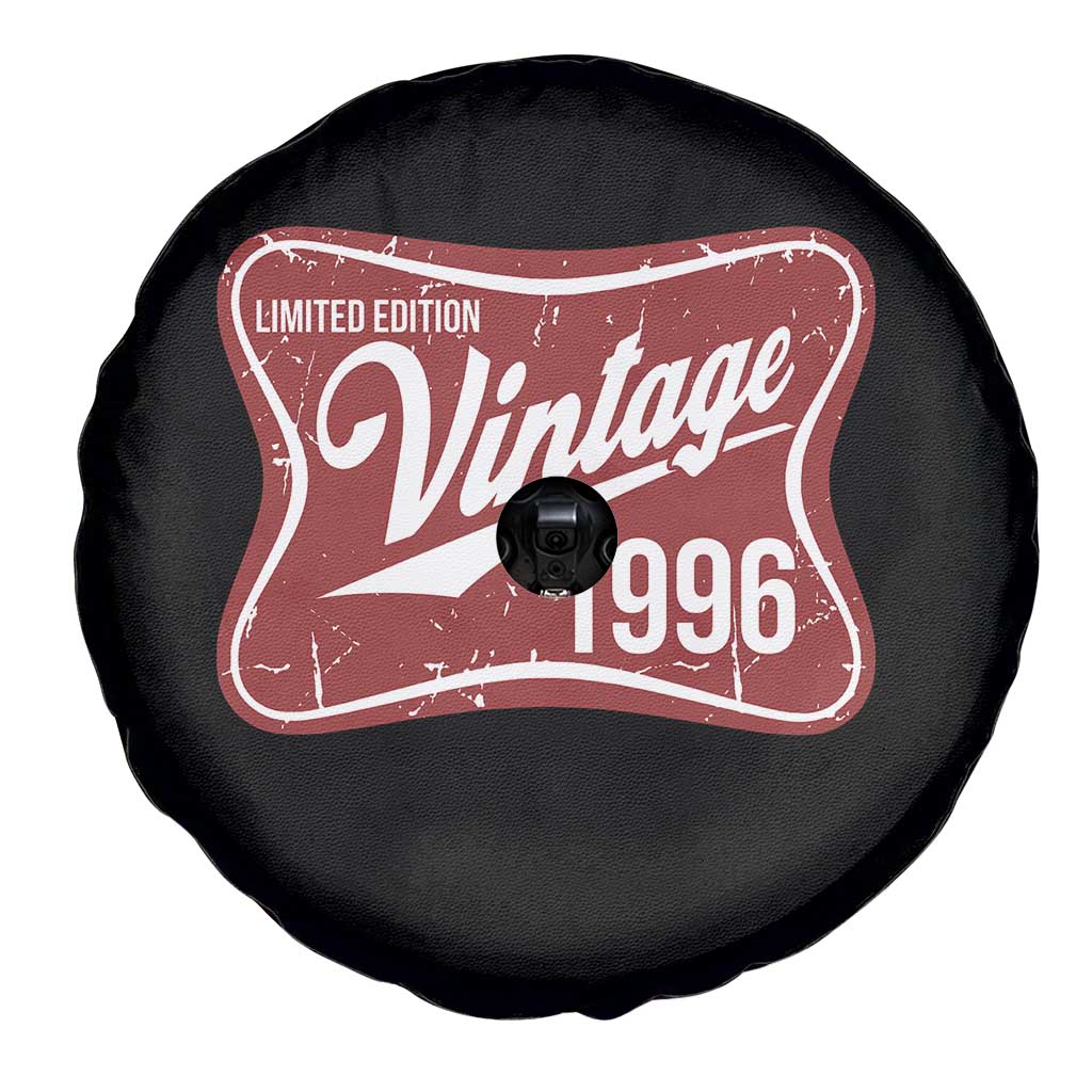 30th Birthday Beer Lover Vintage 1996 Limited Edition Spare Tire Cover Red Metal Beer Soft Sign Graphic