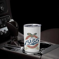70th Birthday Beer Lover Vintage 1956 Limited Edition Tumbler Cup Bald Eagle