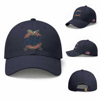 65th Birthday Beer Lover Vintage 1961 Limited Edition Baseball Cap Bald Eagle