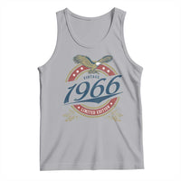 60th Birthday Beer Lover Vintage 1966 Limited Edition Tank Top Bald Eagle