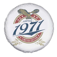 55th Birthday Beer Lover Vintage 1971 Limited Edition Spare Tire Cover Bald Eagle