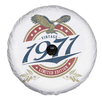 55th Birthday Beer Lover Vintage 1971 Limited Edition Spare Tire Cover Bald Eagle