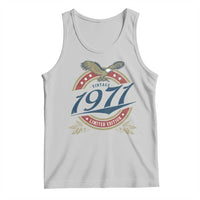 55th Birthday Beer Lover Vintage 1971 Limited Edition Tank Top Bald Eagle