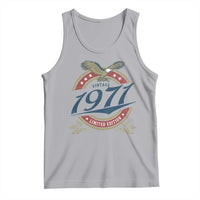 55th Birthday Beer Lover Vintage 1971 Limited Edition Tank Top Bald Eagle