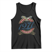 55th Birthday Beer Lover Vintage 1971 Limited Edition Tank Top Bald Eagle