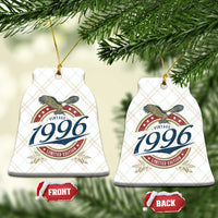 30th Birthday Beer Lover Vintage 1996 Limited Edition Ceramic Ornament Bald Eagle