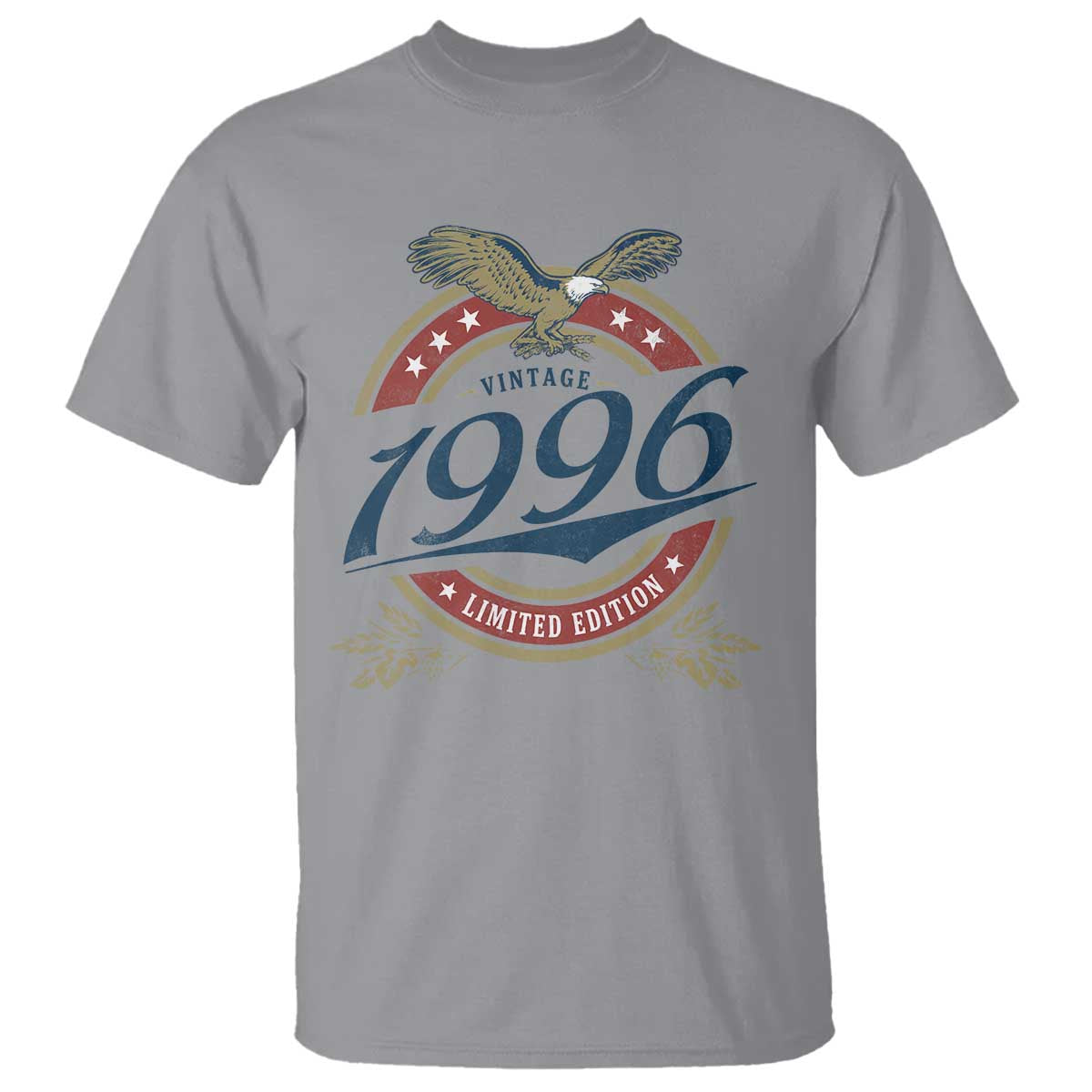 30th Birthday Beer Lover Vintage 1996 Limited Edition T Shirt Bald Eagle
