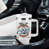 30th Birthday Beer Lover Vintage 1996 Limited Edition Tumbler With Handle Bald Eagle