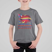 Venezuelan Pride T Shirt For Kid Venezuela En Mi Corazon Heart Flag Bird - Wonder Print Shop