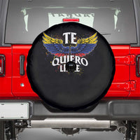 Venezuelan Pride Spare Tire Cover Te Quiero Libre Venezuela Flag Wings - Wonder Print Shop