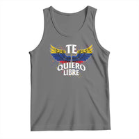 Venezuelan Pride Tank Top Te Quiero Libre Venezuela Flag Wings - Wonder Print Shop
