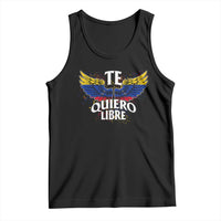 Venezuelan Pride Tank Top Te Quiero Libre Venezuela Flag Wings - Wonder Print Shop