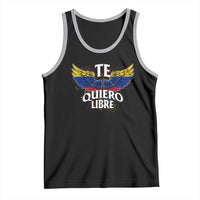 Venezuelan Pride Tank Top Te Quiero Libre Venezuela Flag Wings - Wonder Print Shop