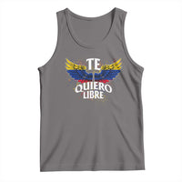 Venezuelan Pride Tank Top Te Quiero Libre Venezuela Flag Wings - Wonder Print Shop