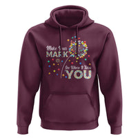 International Dot Day Hoodie Make Your Mark See Where It Takes Dandelion Dot - Wonder Print Shop
