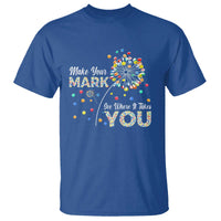 International Dot Day T Shirt Make Your Mark See Where It Takes Dandelion Dot - Wonder Print Shop