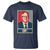 Harris Walz 2024 T Shirt Ope Tim Presidential Election Portrait - Wonder Print Shop