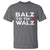 Funny Harris Walz Supporter T Shirt Balz To The Walz American Flag - Wonder Print Shop