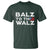 Funny Harris Walz Supporter T Shirt Balz To The Walz American Flag - Wonder Print Shop