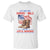 Harris Walz T Shirt Let's Win This And The Joyful Warriors American Flag - Wonder Print Shop