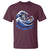 Funny Blue Wave 2024 T Shirt Vote Blue Presidential Elections Cat Tsunami Flowers - Wonder Print Shop