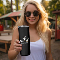 Goose Bumps Funny Volleyball Skinny Tumbler Goose Sports Humor