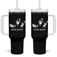 Goose Bumps Funny Volleyball Tumbler With Handle Goose Sports Humor