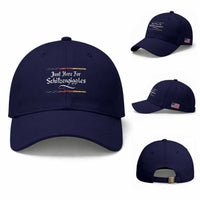Just Here For Schitzengiggles Funny Oktoberfest Baseball Cap German Beer Festival Humor