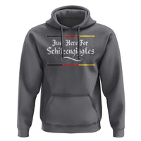 Just Here For Schitzengiggles Funny Oktoberfest Hoodie German Beer Festival Humor