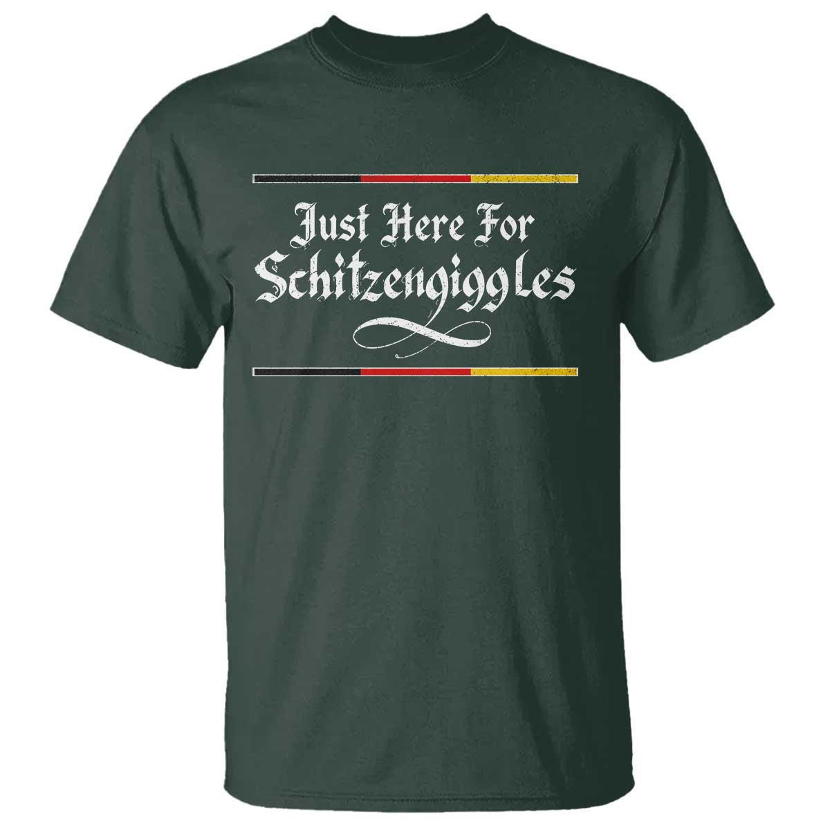 Just Here For Schitzengiggles Funny Oktoberfest T Shirt German Beer Festival Humor