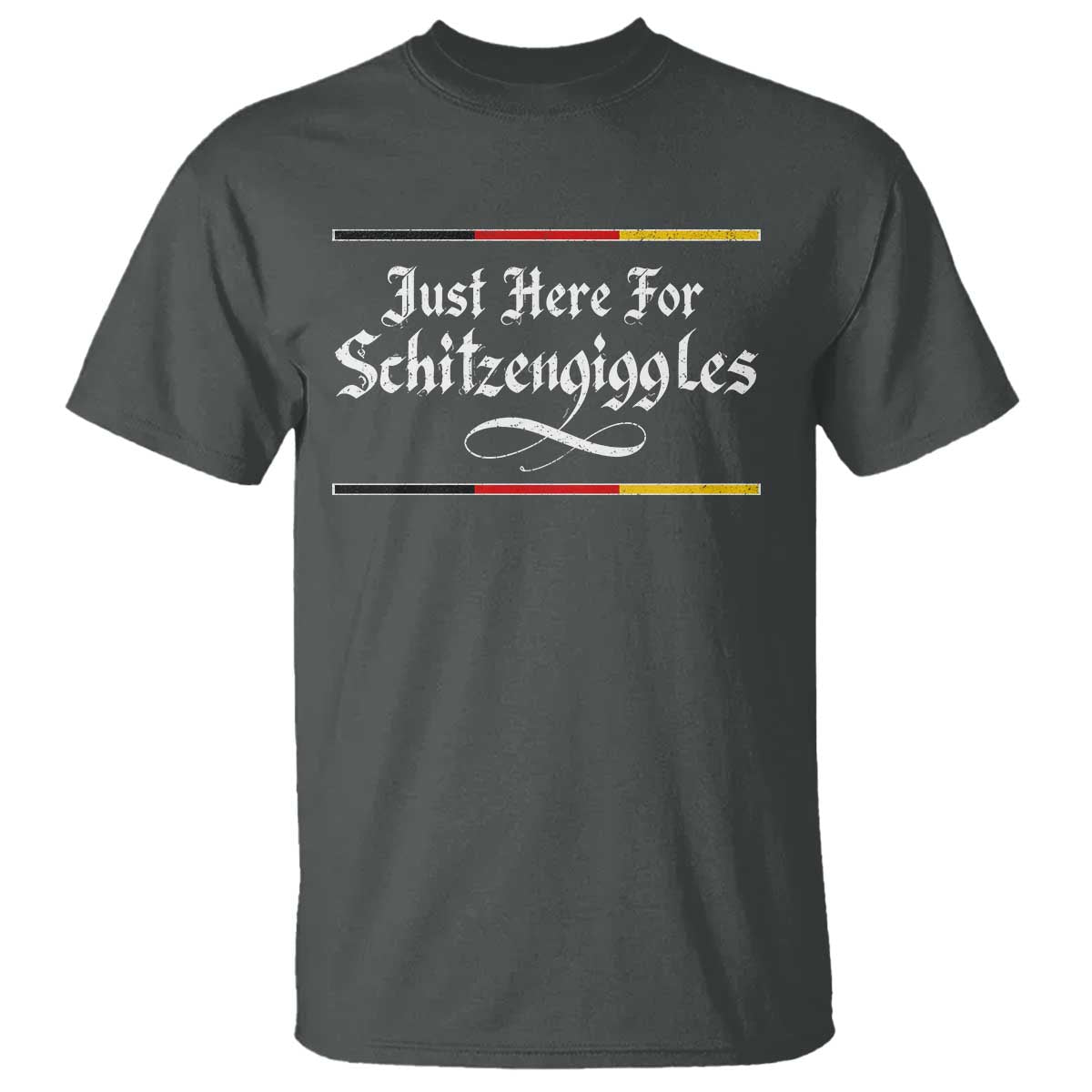 Just Here For Schitzengiggles Funny Oktoberfest T Shirt German Beer Festival Humor