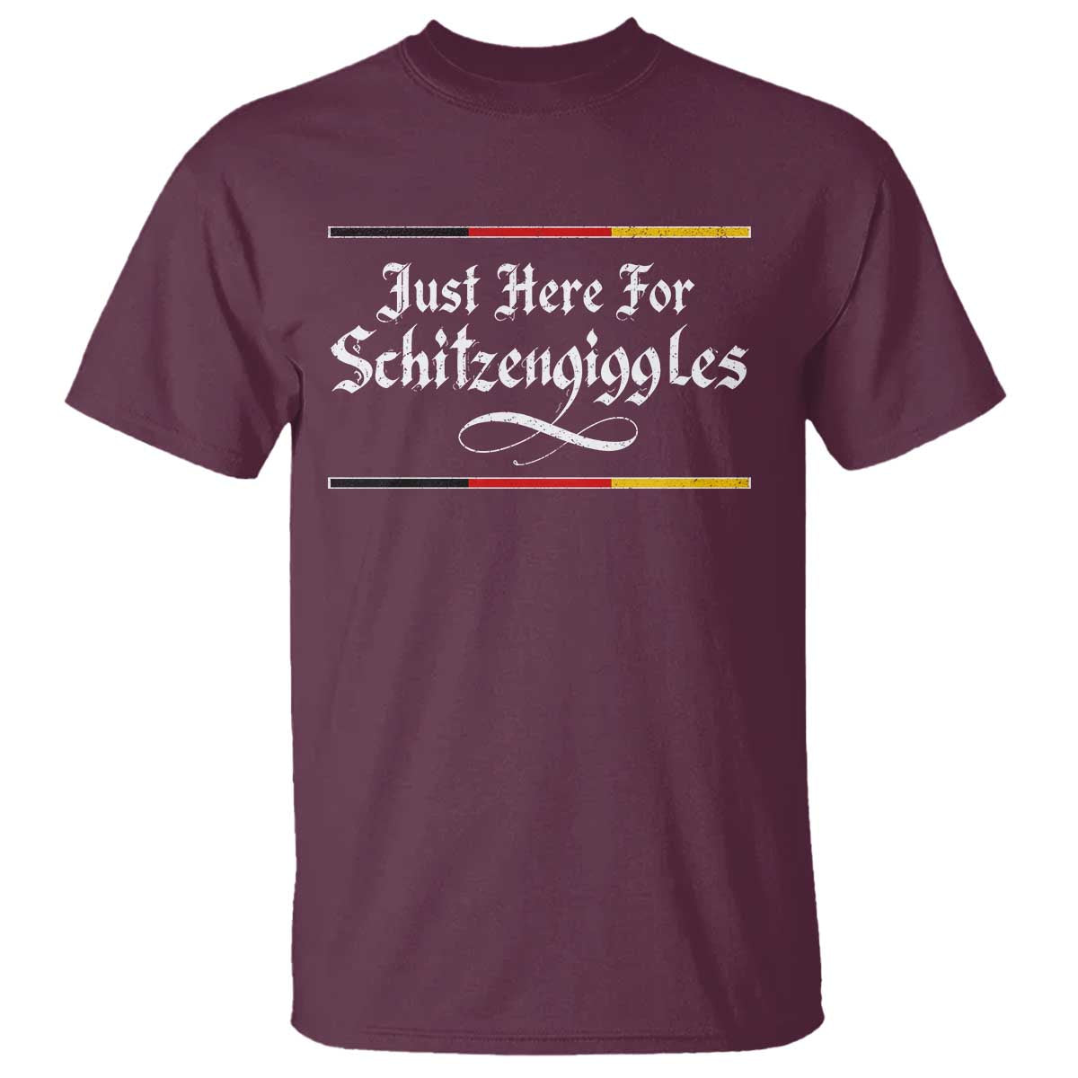 Just Here For Schitzengiggles Funny Oktoberfest T Shirt German Beer Festival Humor