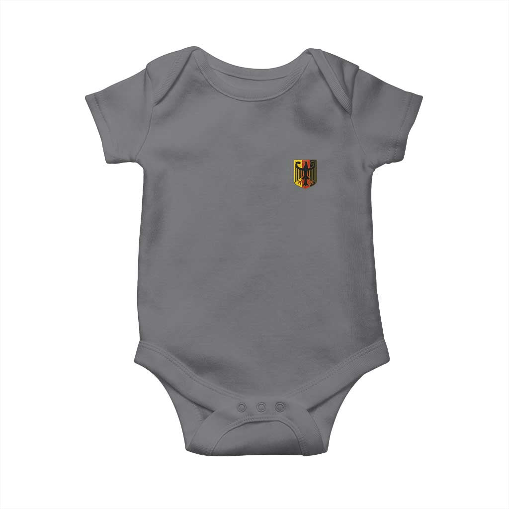 Deutschland German Pride Bundesadler Coat of Arms Crest Baby Onesie