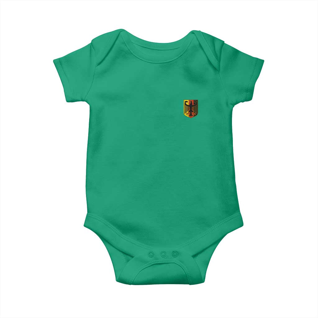 Deutschland German Pride Bundesadler Coat of Arms Crest Baby Onesie