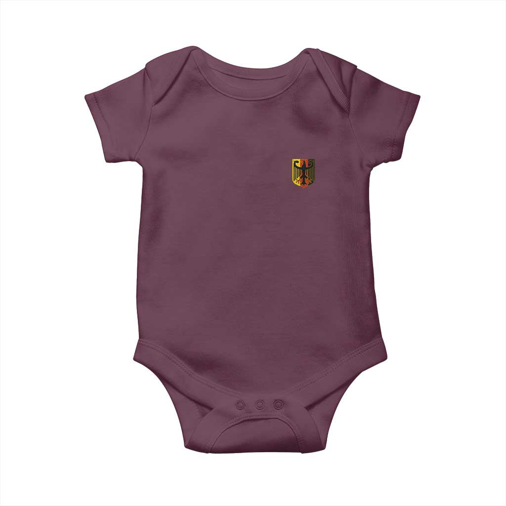 Deutschland German Pride Bundesadler Coat of Arms Crest Baby Onesie
