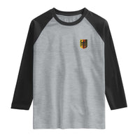 Deutschland German Pride Bundesadler Coat of Arms Crest Raglan Shirt