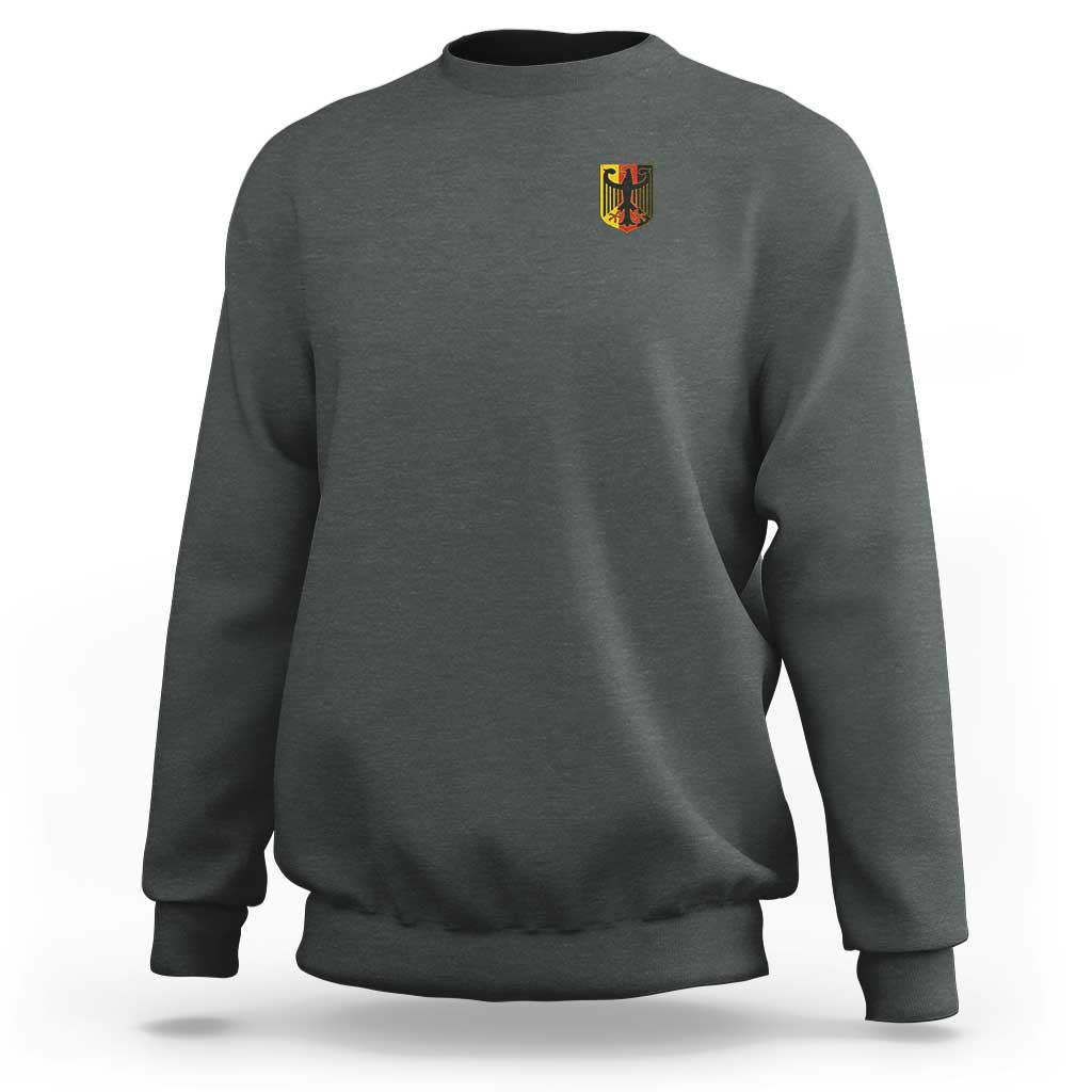 Deutschland German Pride Bundesadler Coat of Arms Crest Sweatshirt