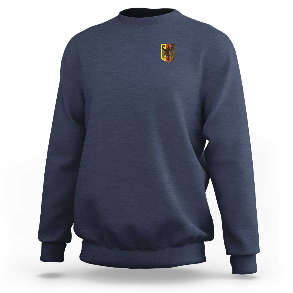 Deutschland German Pride Bundesadler Coat of Arms Crest Sweatshirt