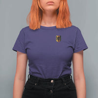 Deutschland German Pride Bundesadler Coat of Arms Crest T Shirt For Women