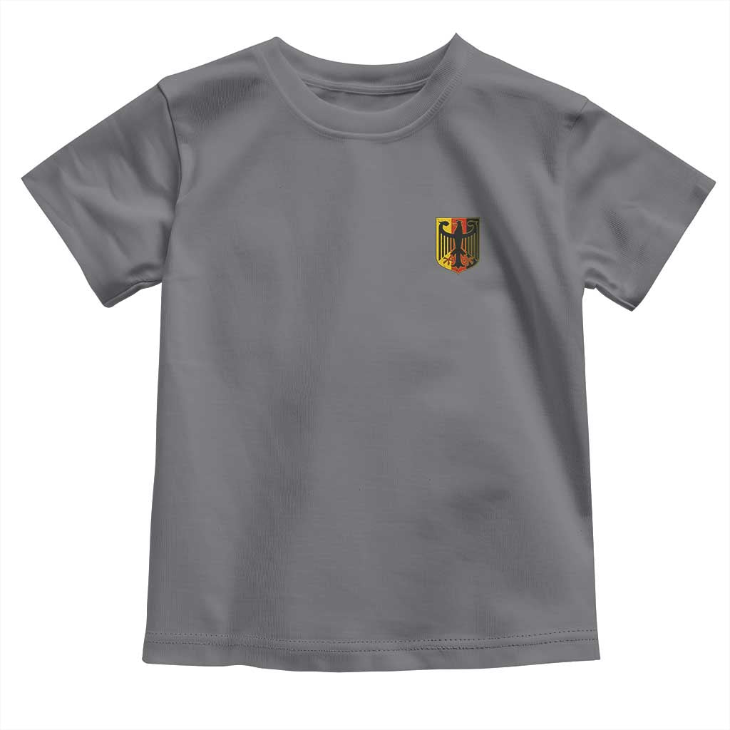 Deutschland German Pride Bundesadler Coat of Arms Crest Toddler T Shirt